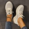 Summer new fly-woven mesh women's shoes fashion casual sports shoes women's soft sole comfortable breathable women's mesh shoes