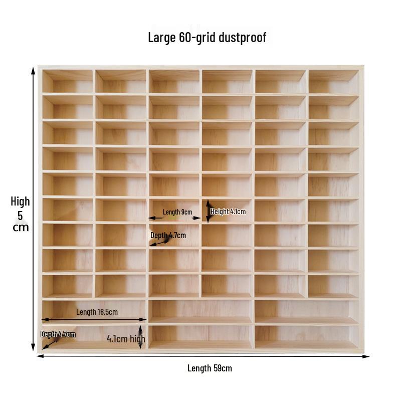 Diecast Car Model Display Rack for Tomica & Hot Wheels - Wall-Mounted Storage Cabinet for Toy Cars