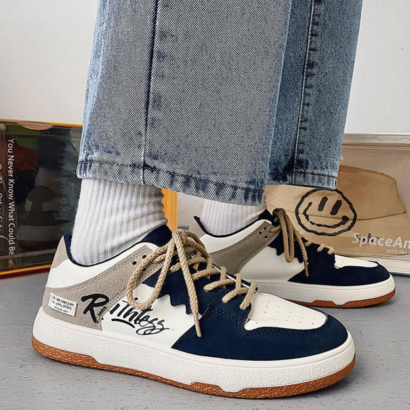 Fashion 2024 New Mens Casual Sneakers Comfortable Running Shoes Sneakers Lightweight Outdoor Anti Slip Training Printing Shoes for Men