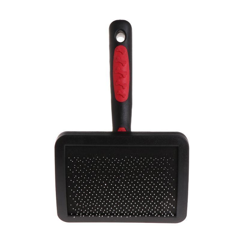 Hund-Pflegebürste Haustier-Reinigungsbürste für Haustier Kleine Große Hunde Haustier-Haarentferner für Schmutz Unterwolle Verfilzungen Haare