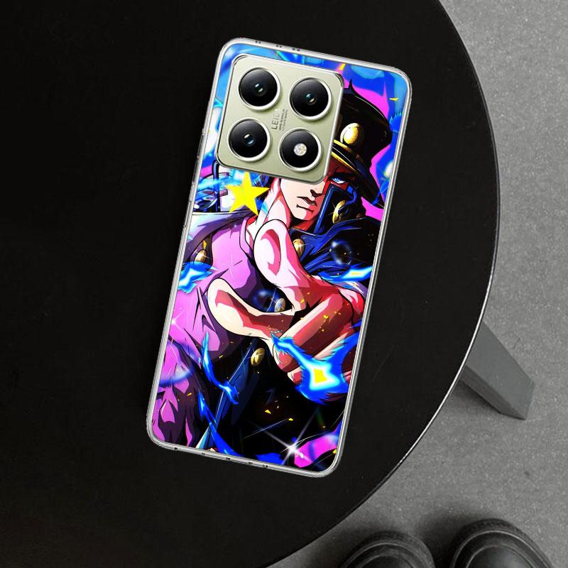 JoJo's Bizarre Adventure Kujo Jotaro Phone Case Cover for Xiaomi Redmi Note 15 14 13 12 11 Pro Plus 14S 12S 11S 11T 11E 10S 10 C