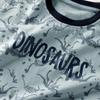 Kids' Korean Style Dinosaur Print Summer T-Shirt - Boys' Short Sleeve Trendy Top