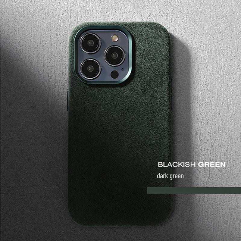 High-Grade Suede Protective Case for Apple iPhone 17 Pro Max, 16 Pro, and 15 Pro