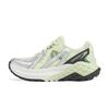 Monster Flash Monster Shoes Fashion Versatile Low-Top Casual Urban Commuting Running Shoes Women Sneaker White Green 150680-LTGR