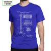 Patent Acoustic Electric Guitar Music Men T Shirt Crazy 100 Cotton Short Sleeves Tees Crew Neck TShirts Printed Tops