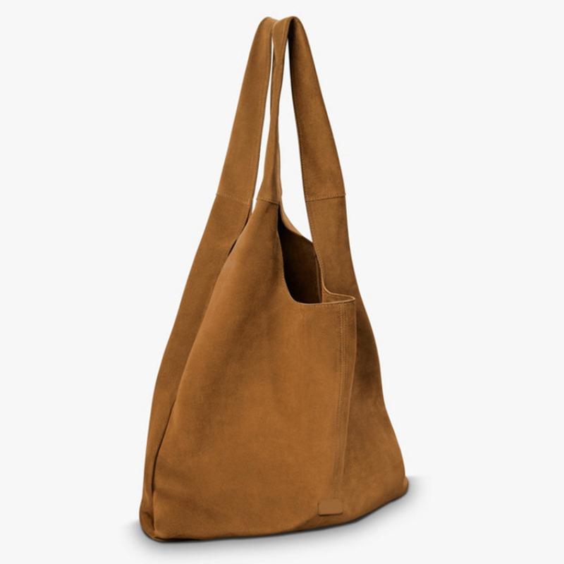 Imitation Suede Shoulder Bag Generation Stray Bag Women's Soft Leather Handbag OEM