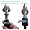 Universal Plastic Adapter Hose Fitting Irrigation Garden Water Valve Splitter