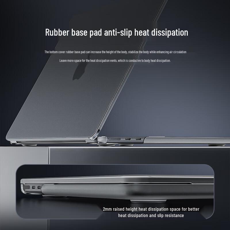 Jichuan MacBook Air 13.6-inch Frosted Protective Case