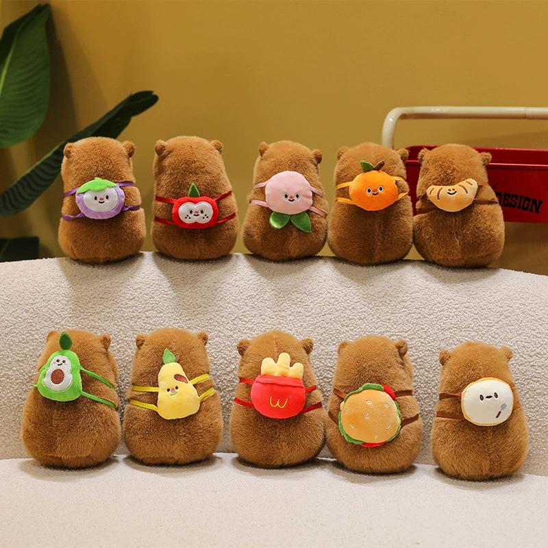 Plush Kapibara Cute Doll Cute Little Capybara Children Gift Grab Machine Doll