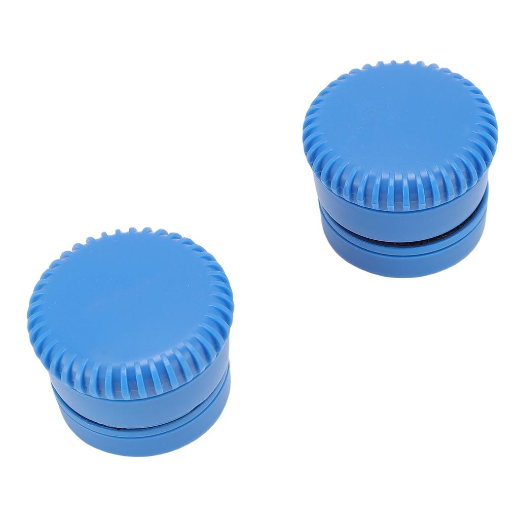 2Pcs Glass Cleaner Scrubber, Compact Easy Using Aquarium Algaes Remover Magnetic Cleaner Brush for Aquarium Cleaning Tool