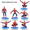 Spider-Man Cake Figurine, Cartoon Toy Baking Accessory for Boys' Birthday Desserts