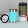 12Oz Lidless Insulated Cup 304 Stainless Steel Can Cooler Durable Vacuum Cup Cold Storage