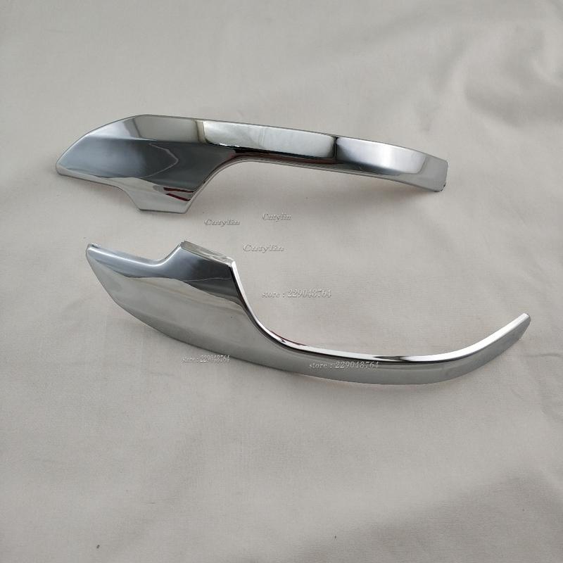 For Toyota Prius XW30 2009-2015 Markx 2010-2016 Chrome Rear View Door Side Rearview Mirror Cover Trim Protector Styling Sticker