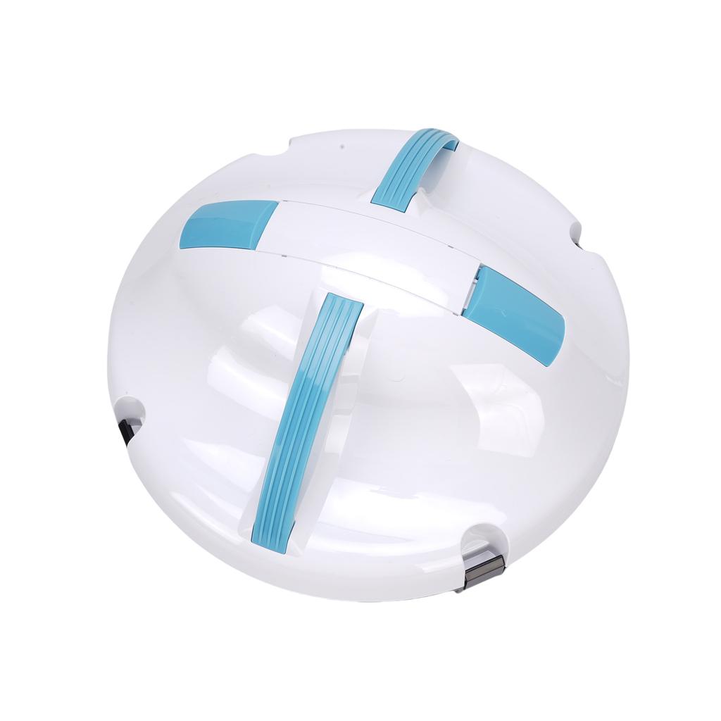 Sladdlös Robotisk Poolrengörare Automatisk Pooldammsugare för Nedgrävda och Ovanmarkspooler med Platt Botten EU-kontakt