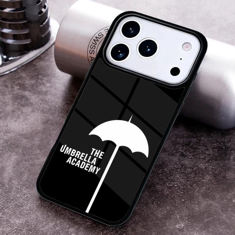 Umbrella Academy Logo Phone Case For iPhone 17,16e,15,14,13,12,11,Mini,Pro,MAX soft Silicone Cover