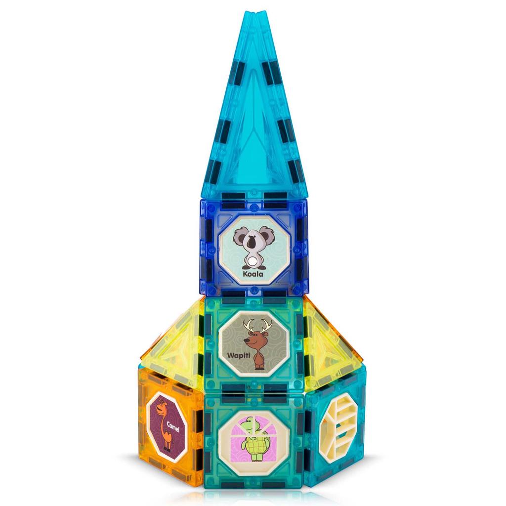 Magnetic Tower Building Blocks By Ricokids
