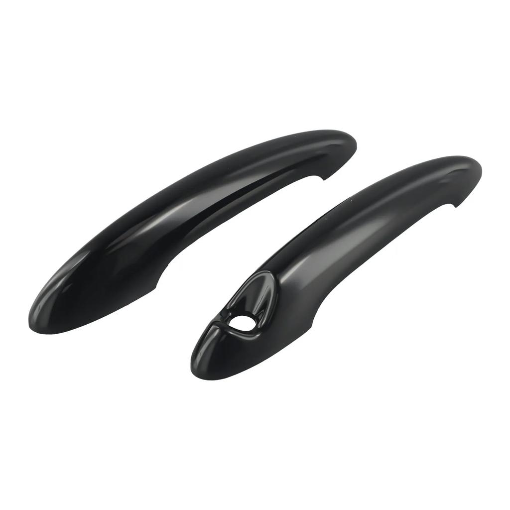 2Pcs Glossy Black Door Handle Covers For MINI For Cooper S R50 R52 R55 R56 R59 R61 Car Handle Cover Replacement Parts