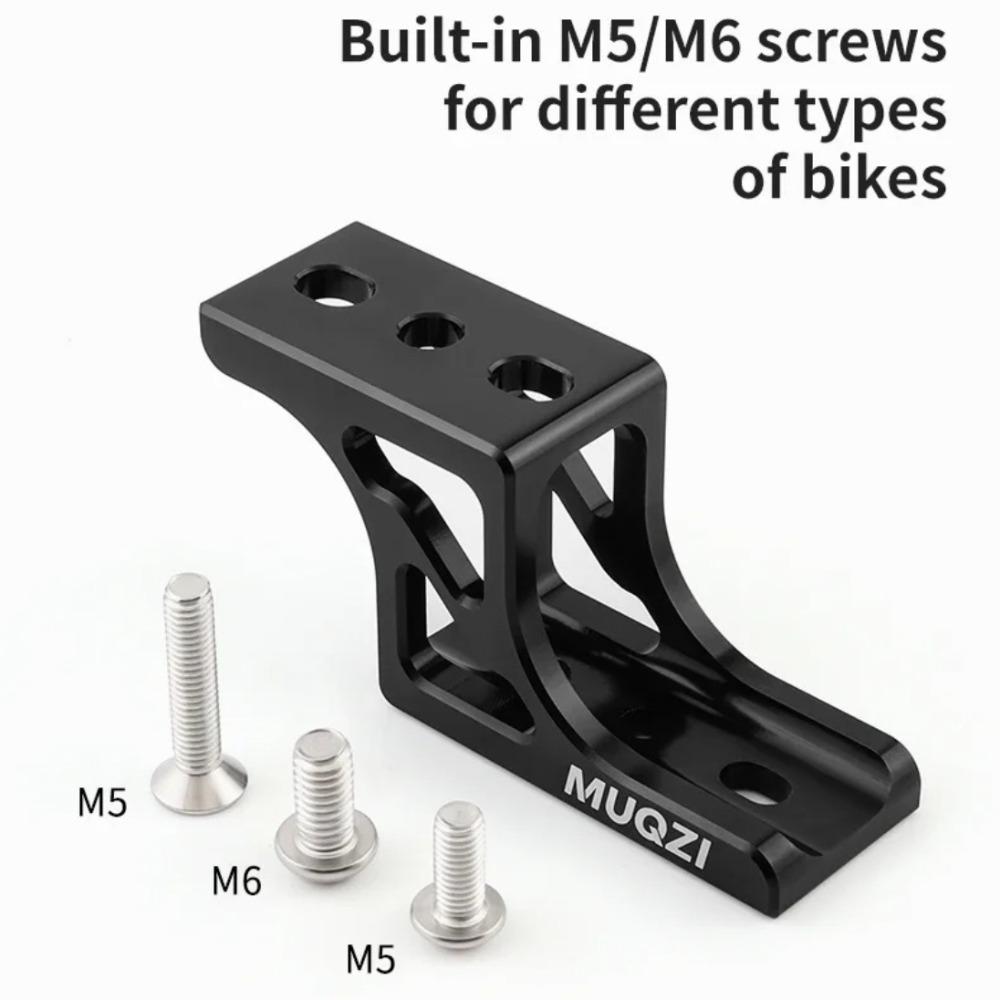 Aluminum Alloy Bike Raise Adapter Durable Folding Bike Front Bag For Brompton DAHON Bike