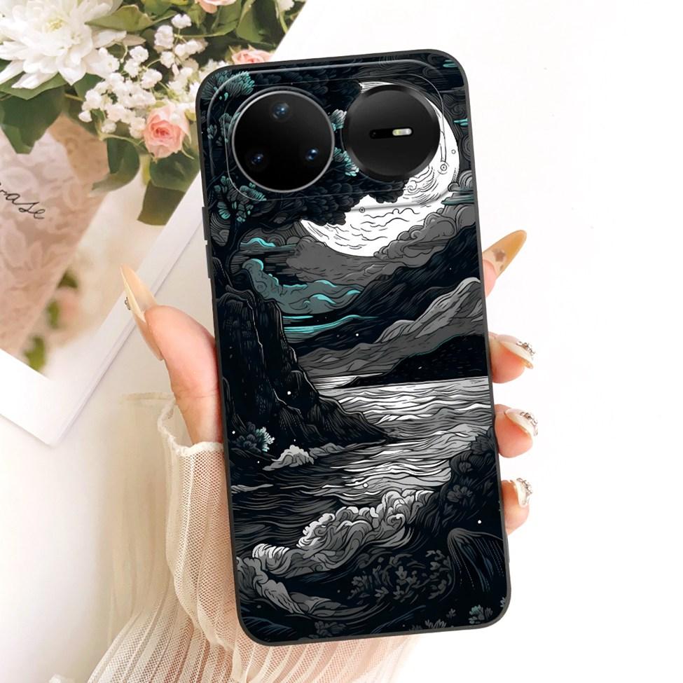 For Huawei Nova 15 Pro Case Cover Cute Luxury Fashion Flowers Cool Painted Silicone Casing For Huawei KLE-AL00U