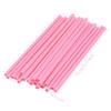 50pcs Pink Heart Shaped Disposable Drinking Straws  Wedding Birthday Party Supplies Valentine's Day Gift Love Mouth Straws