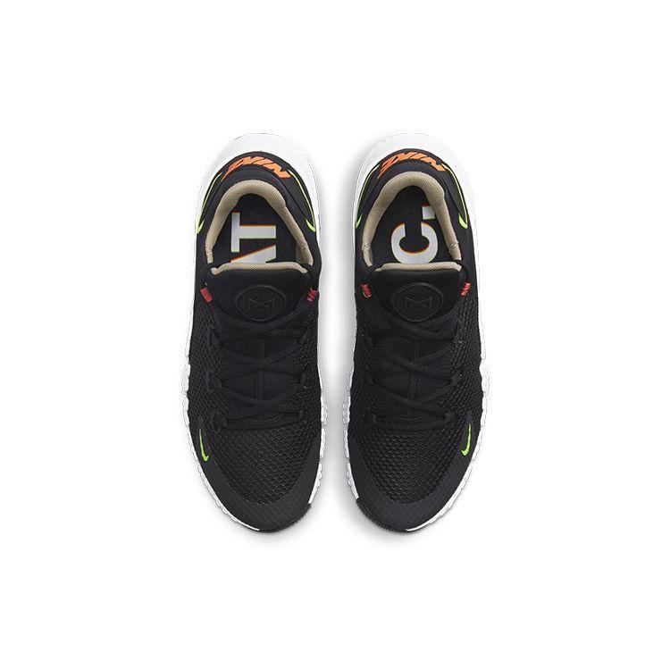 Nike Metcon 4 Comfortable Shock Absorption Non-Slip Durable Low-Top Casual Running Shoes Unisex Sneaker Black Purple Orange DM9589-031