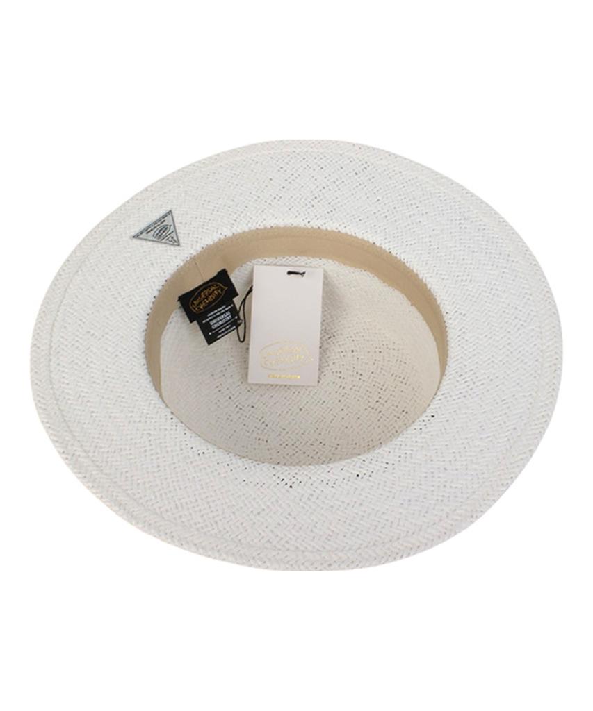 Yunibeosyeolkemiseuteuli White Small Logo Panama Hat