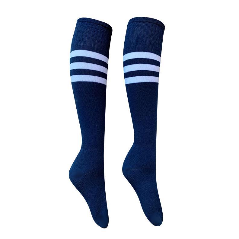 

Високоеластичні шкарпетки для футболу з довгим халявою для дітей та дорослих - Не скочуються, Однотонні, Середньої товщини Adult size is suitable for 37~46 feet