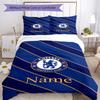 3Pcs Custom Name Chelsea Football Club Bedding Set Duvet Cover Closure Includes 1Duvet Cover 2Pillowcases Soft And Comfortable For All Seasons