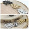 New Bat Hollow Brooch Cufflinks Creative Personality European American Style Men's Women's Universal Clothing Accessories