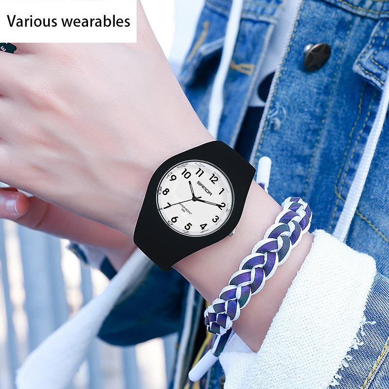 Jelly Is A New Type of Women's Electronic Watch Small Personality Fashion Trend Electronic Quartz Women's Watch