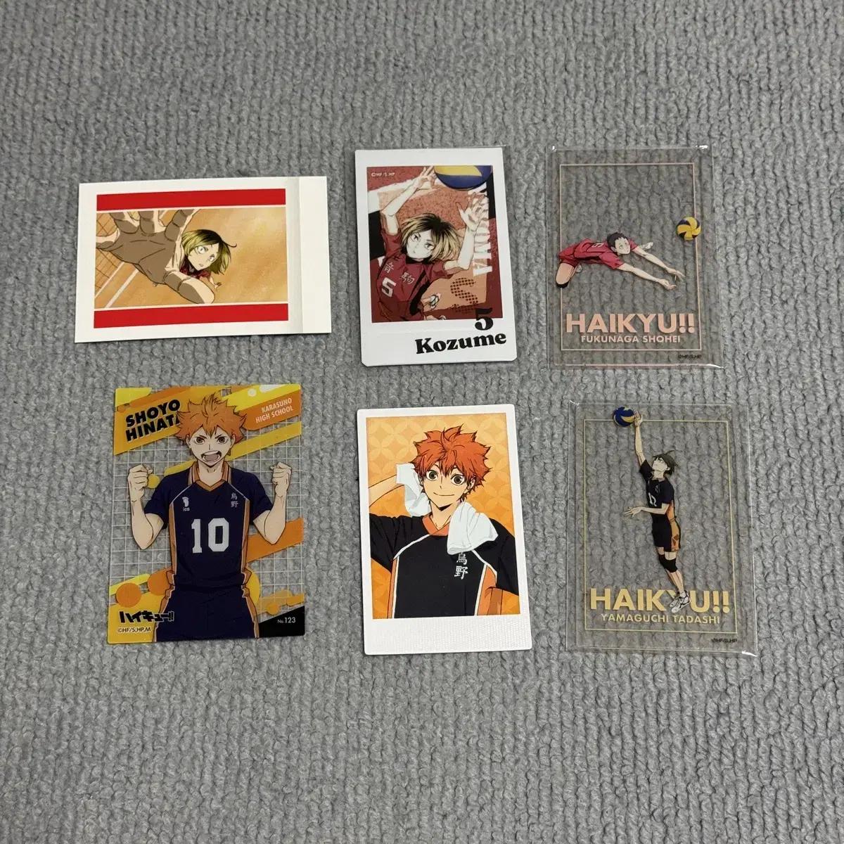 

Haikyu Kenma Hinata Fukunaga Yamaguchi Tributary Check Acrylic Batch