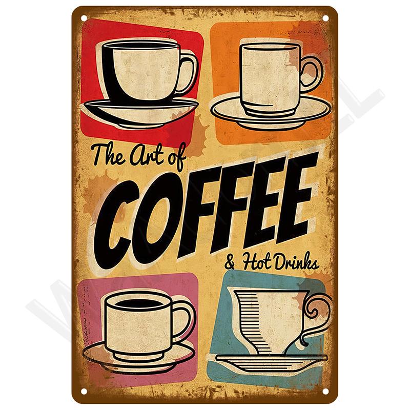 Vintage Bar Metal Signs Bathroom House Living Room Home Retro Wall Decorations Items Luxury Decor Interior Art Posters Tin Signs