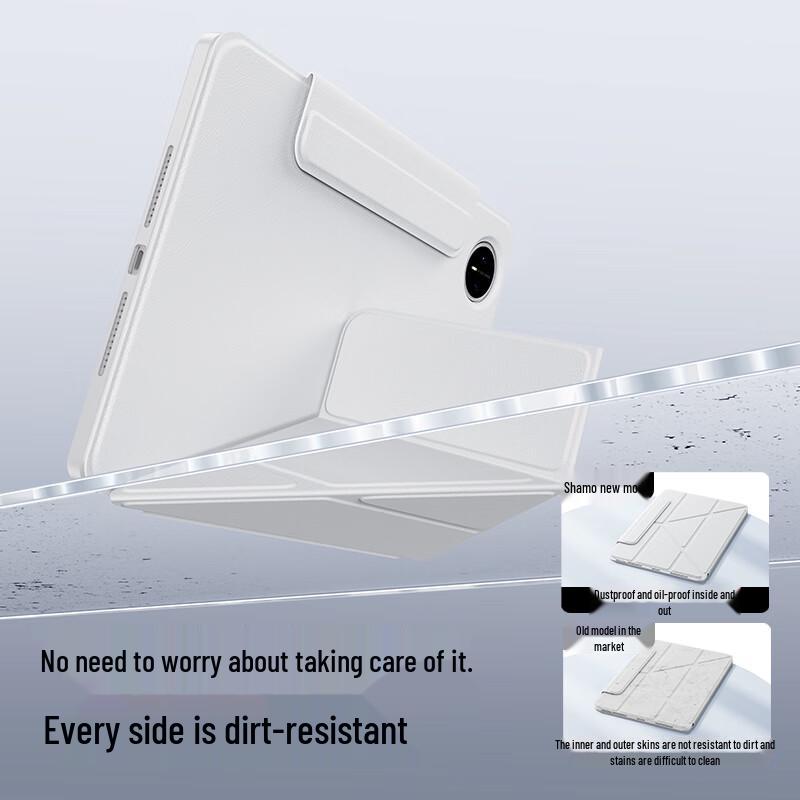 Coque Protectrice Magnétique Détachable Shamo à Rotation 720° pour Huawei MatePad