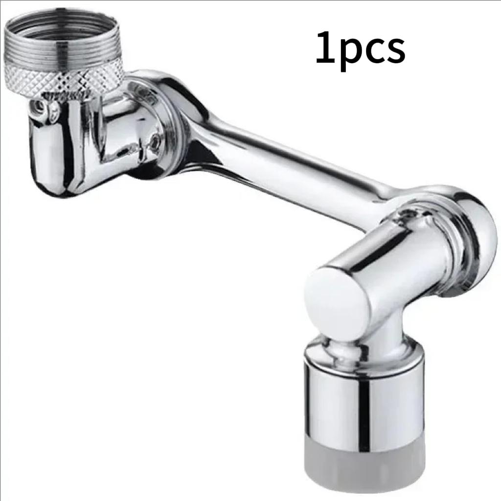 Universal ABS Rotatable Multifunctional Faucet Extenders 1080° Swivel Robotic Arm Water Filter Sink Water Tap Bubbler Sink Fit