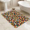 Color Blocks Living Room Nonslip Area Rug Soft Carpet For Bedroom Game Playroom Sofa Office Home Decor Doormat Christmas Gift C9261229