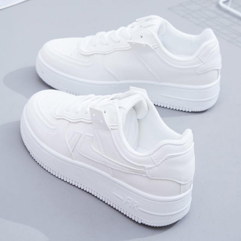 

Student board shoes women s autumn new macaron little white shoes casual sports shoes women 35 белый