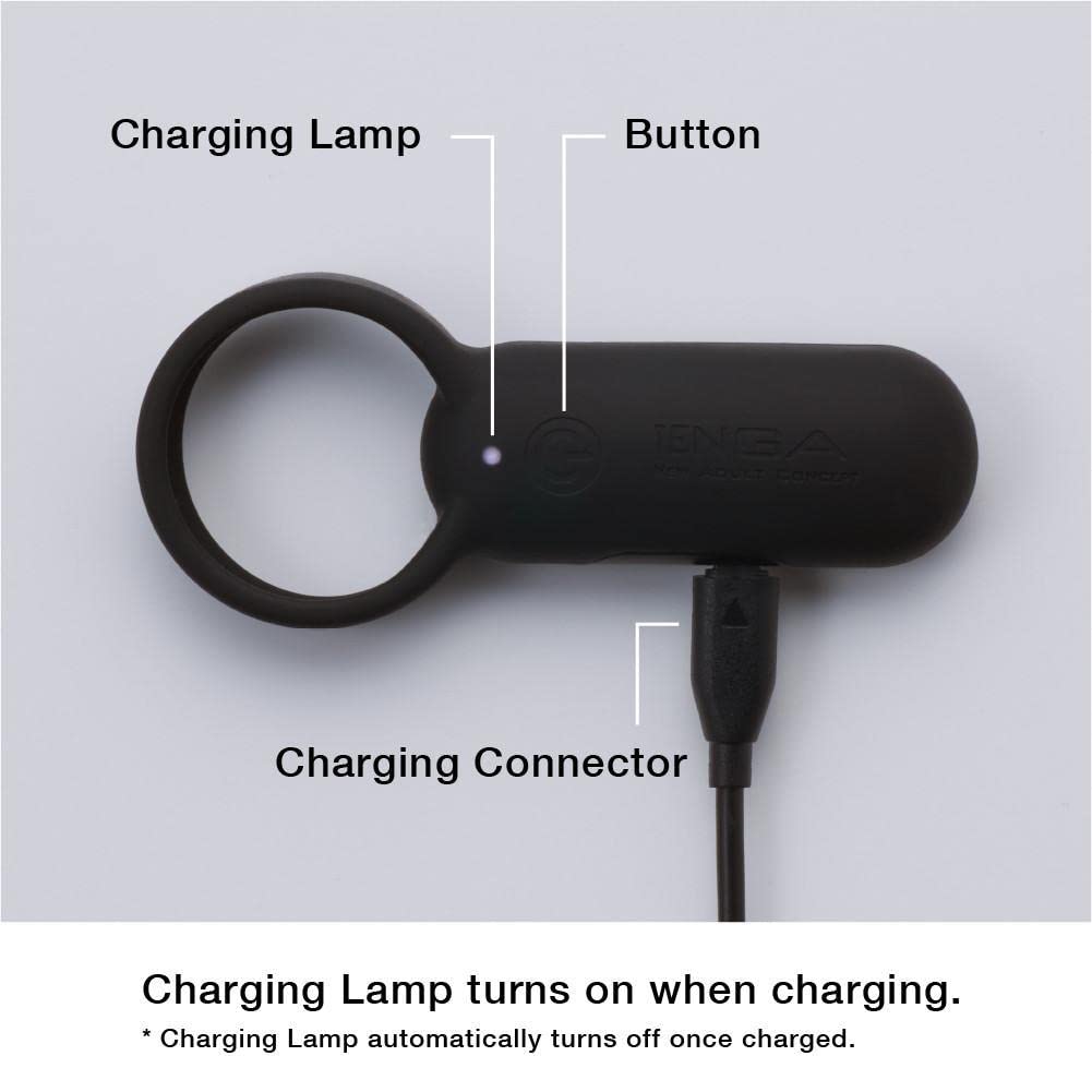 TENGA SVR Rechargeable Vibrator -BLACK-