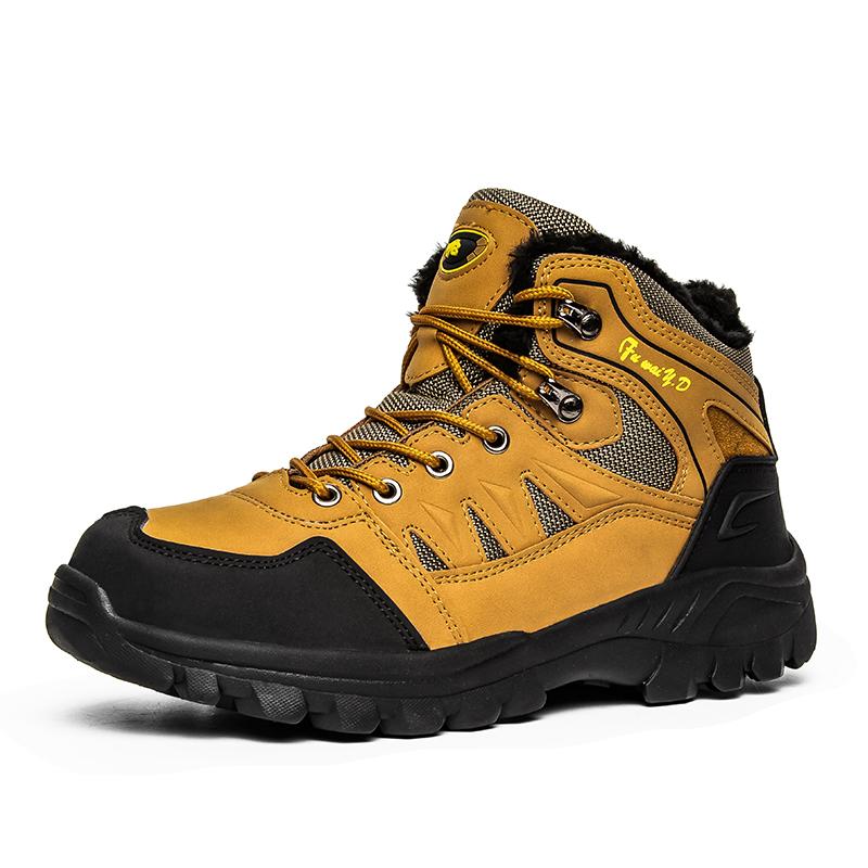 Winter Waterproof Unisex Hiking Shoes Men Outdoor Trekking Shoes Trainers Sports Sneakers Men Mountain Climbing Shoes Hiking Boots