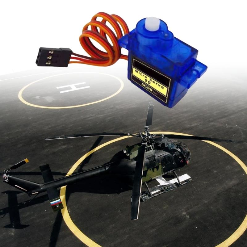 Lightweight SG90 9G Miniature Servo Motor For Aircraft Models And DIY Robotics Projects Nylons Construction