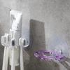 1/4Pcs Home Toothbrush Holder Rack Durable Material Reusable Carrying Holder Suitable For Bathroom Decoration