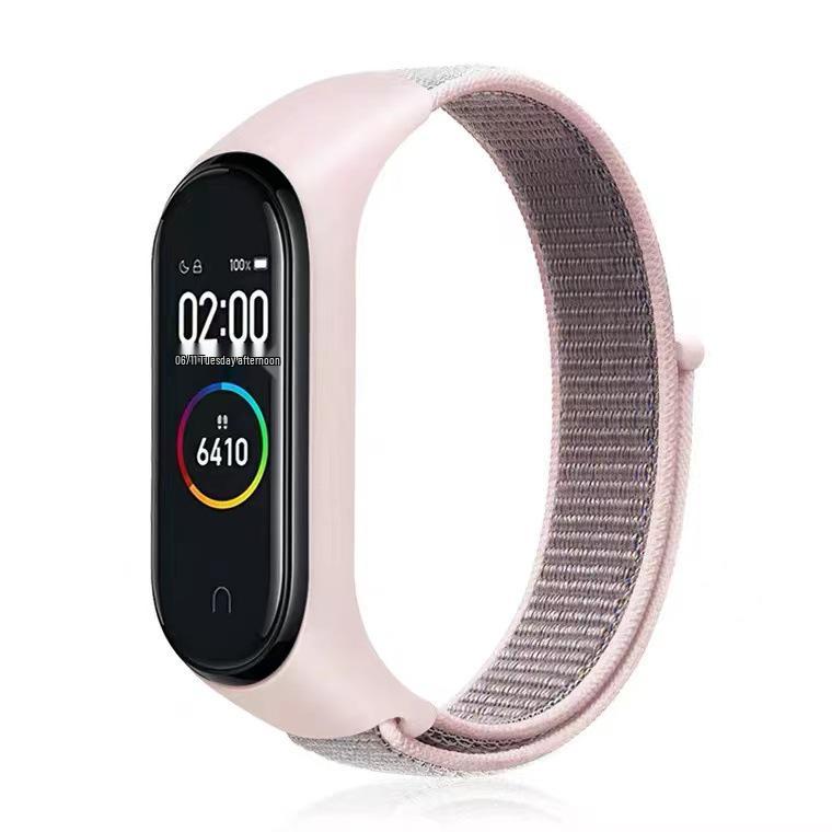 Nylon Klettband Schlaufe für Xiaomi Mi Band 3-9