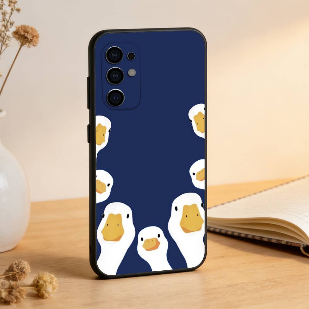 

Duck Phone Case For Samsung S25,S24,S21,S22,S23,S30,Ultra,S20,Plus,Fe,Lite,Note,10,Black Cover Samsung S23ULTRA5G