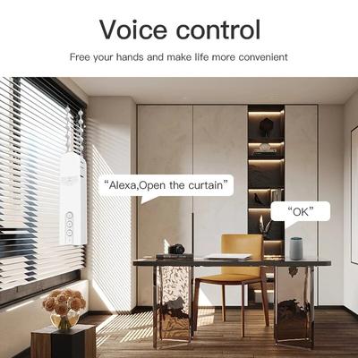 Tuya Zigbee Smart Blind Motor Automatic Electric Roller Shutter Shadows Robot App Control Lifting Curtain Opening Closing Driver