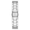 Guess Luna Diamonds Blaues Zifferblatt Silbernes Stahlarmband Quarz-Armbanduhr für Damen - GW0307L1