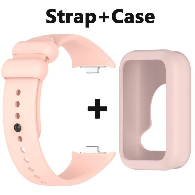 Silicone WatchBand+Case Cover For Xiaomi MiBand 9 Pro Smart Watch Strap Watchband Shell For Mi Band 9Pro Sport Bracelet Wristband