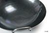 Manyo Wok, Black, 1.2 x 36 cm, Made in Japan, Iron, Hammered, Two-Handed, EX00241