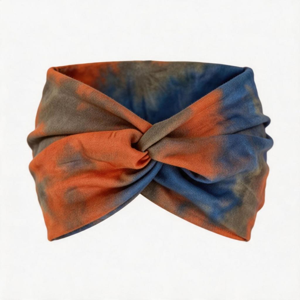 Women's Tie- Fabric Headband for Yoga, Running and Workout
