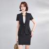 Women's Summer Professional Two-Piece Short Sleeve Suit