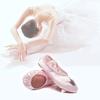 1 Pair Girls Ballet Shoes Soft Sequin Crown Pattern Anti-skid Bottom Elastic Band
