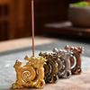Antique Dragon Incense Stick Holder Incense Burner Stick Holder Line Plate Sandalwood Coil Base Studios Home Decoration Gift